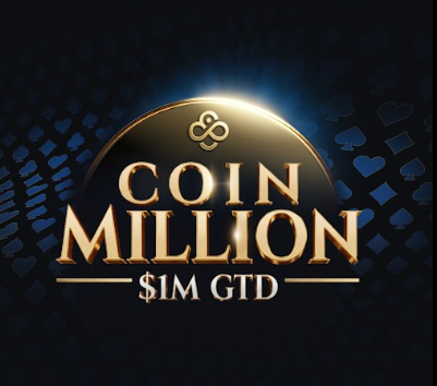 CoinMillion — $1M GTD every Sunday on CoinPoker